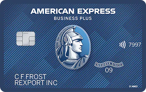 Amex Blue Business Plus card