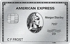 Amex Platinum (Morgan Stanley) card