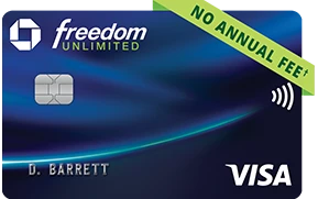 Chase Freedom Unlimited card