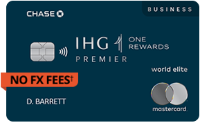 IHG Premier Business card