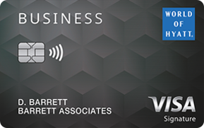 World of Hyatt Business card