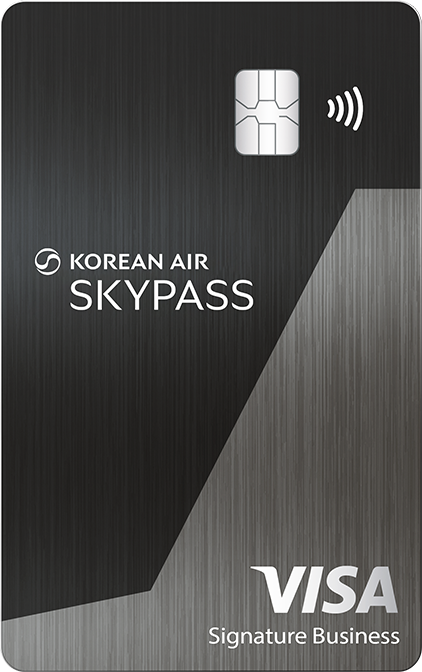 Korean Air Skypass Business card