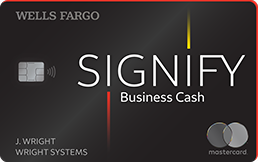 Wells Fargo Signify Business Cash card